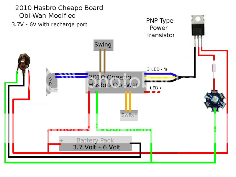 2010 Electronic Lightsaber w/ DVD Tutorial lightsaber battery wiring diagram 